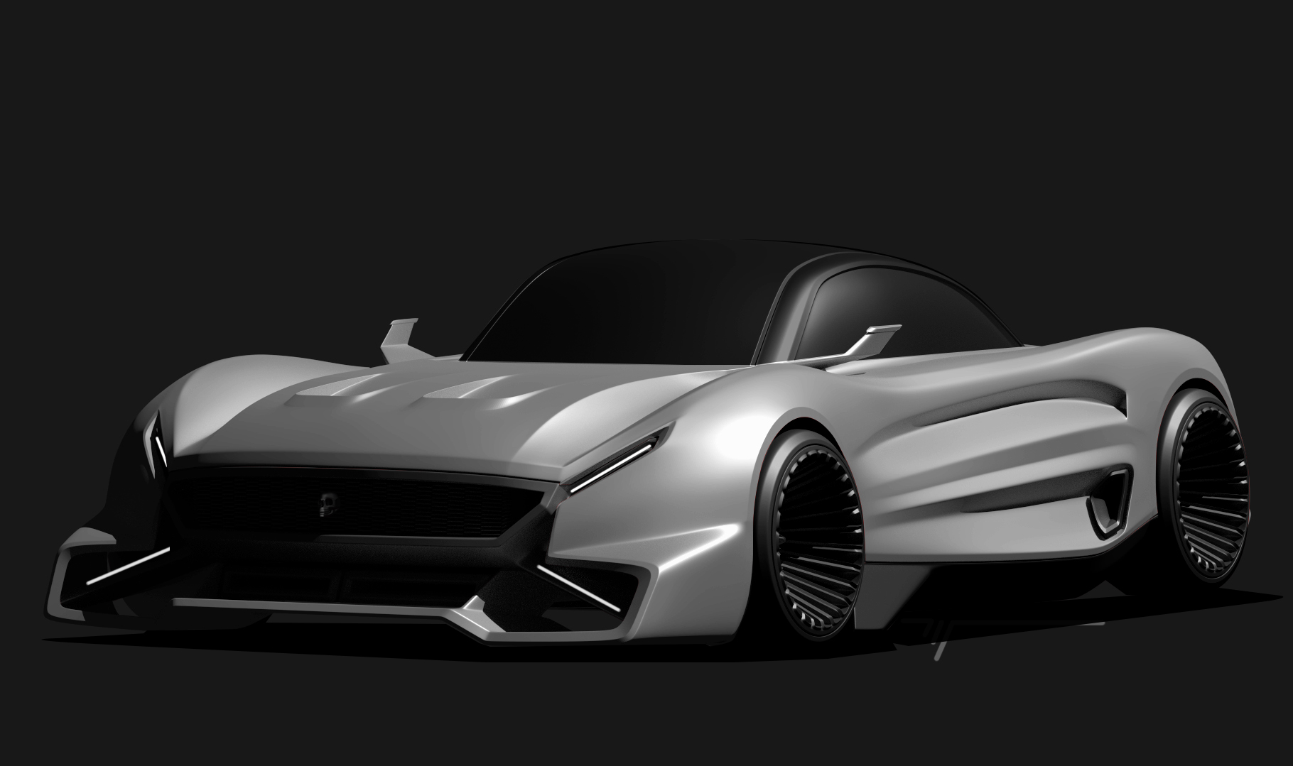 Hyper-car: speed exterior model – TIVASDESIGN