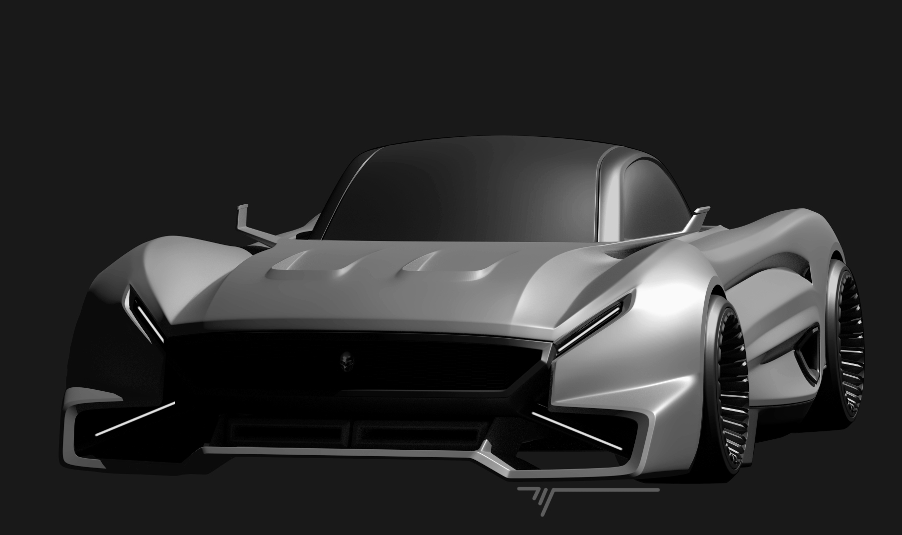 Hyper-car: speed exterior model – TIVASDESIGN