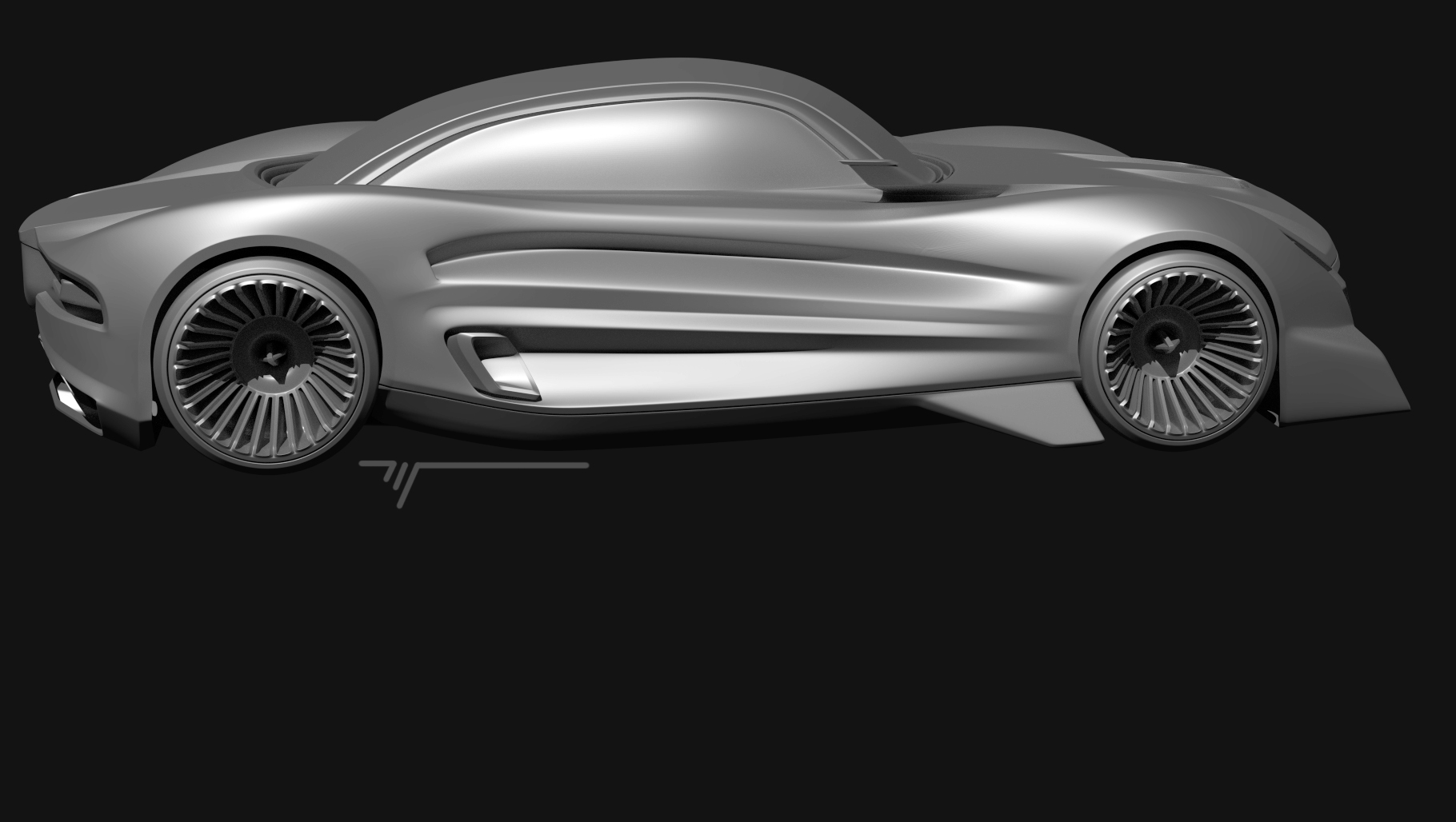Hyper-car: speed exterior model – TIVASDESIGN